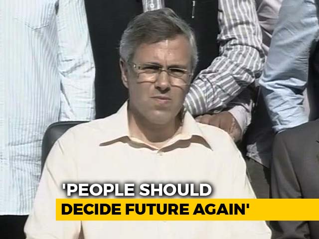 Not Celebrating, We Are Mourning Death Of Democracy: Omar Abdullah