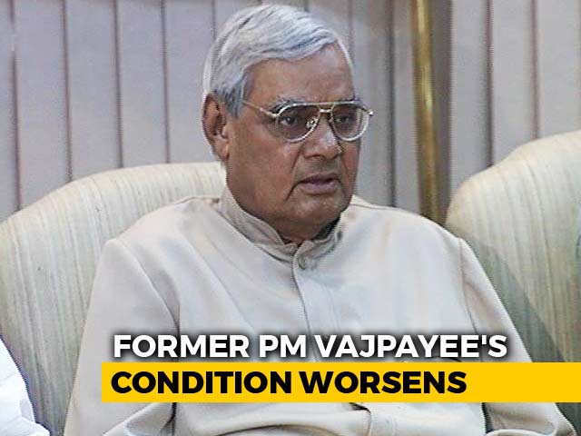 Atal Bihari Vajpayee Remains On Life Support, Top Leaders Visit Him