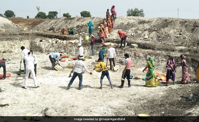 Scarce Rainfall Hits Water Conservation Project In Maharashtra's Beed