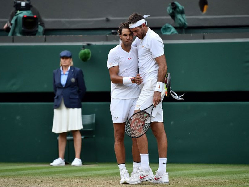 Rafael Nadal, Juan Martin Del Potro And Roger Federer Prove There Is Grace Off The Court At Wimbledon, Too