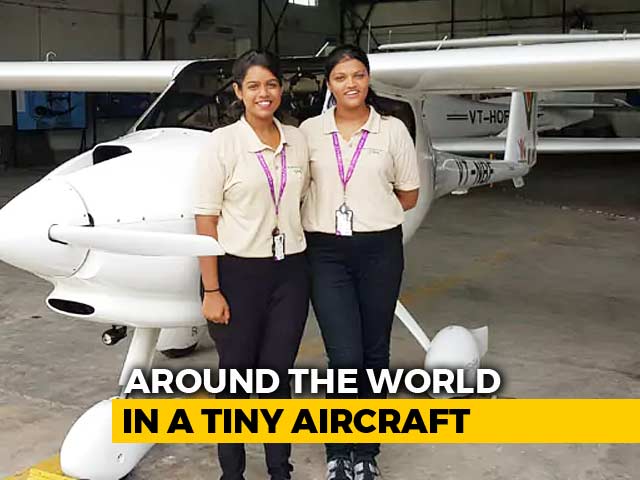 Two Indian Women Aim To Fly The World In 90 Days In Their Tiny Plane