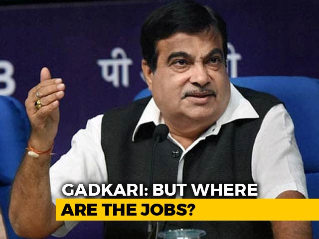 "Where Are The Jobs?" Nitin Gadkari Asks On Demands For Reservation