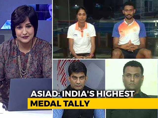 Athletes On India's Best-Ever Asiad