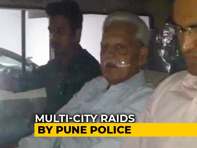 Activist Varavara Rao Arrested Over Alleged Plot To Assassinate PM