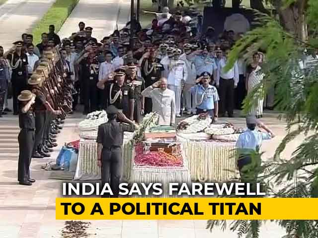 Farewell, Atal Bihari Vajpayee. PM Modi, Thousands Join Last Journey
