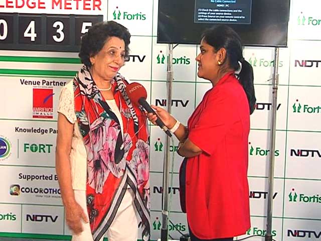 Padma Bhushan and Padma Shri Awardee Educationist Dr Shayama Chona Supports The Cause