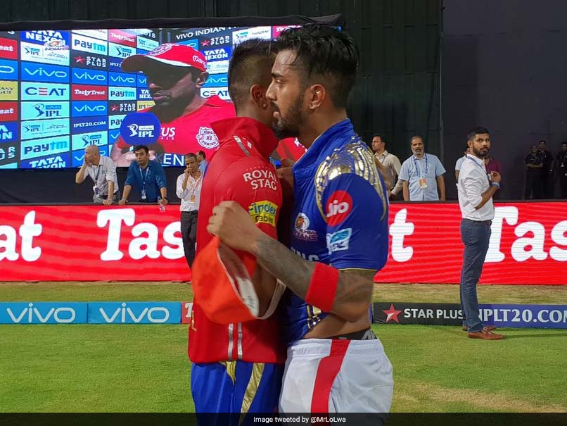 IPL 2018, MI vs KXIP: KL Rahul And Hardik Pandya Exchange Their Jerseys After Match