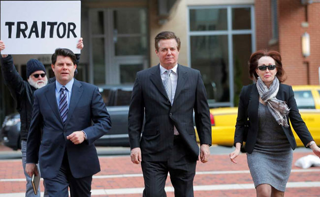 Former Trump Campaign Chief Paul Manafort To Ask Judge To Not Jail Him