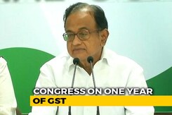 "GST Has Become A Bad Word Among People": P Chidambaram Slams Centre "GST Has Become A Bad Word Among People": P Chidambaram Slams Centre