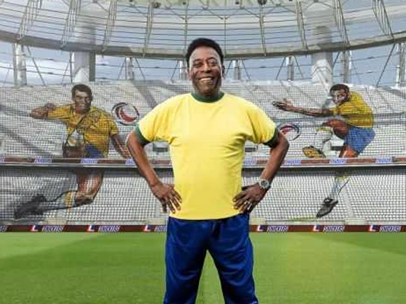 The legend Pele sees The legend Pele sees