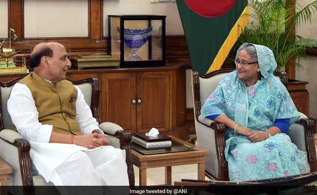 Rajnath Singh, Sheikh Hasina Meet, Discuss Bilateral Concerns