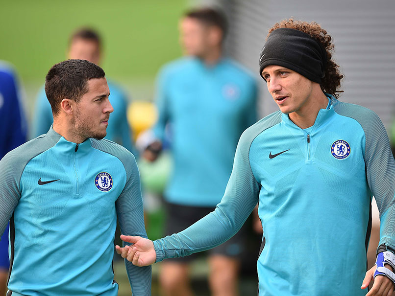 English Premier League: David Luiz Urges Thibaut Courtois And Eden Hazard To Stay At Chelsea