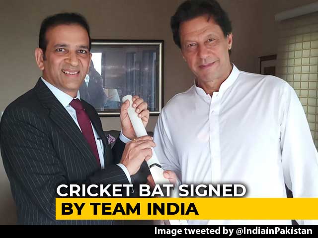 At Envoy Meet With Imran Khan, A Gift, Regards From Indian Cricket Team