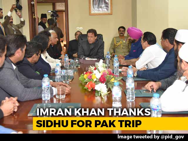 Imran Khan Thanks Navjot Sidhu, Has Message For His Critics In India