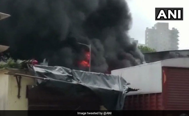 Fire In Industrial Area In Mumbai, No Casualties