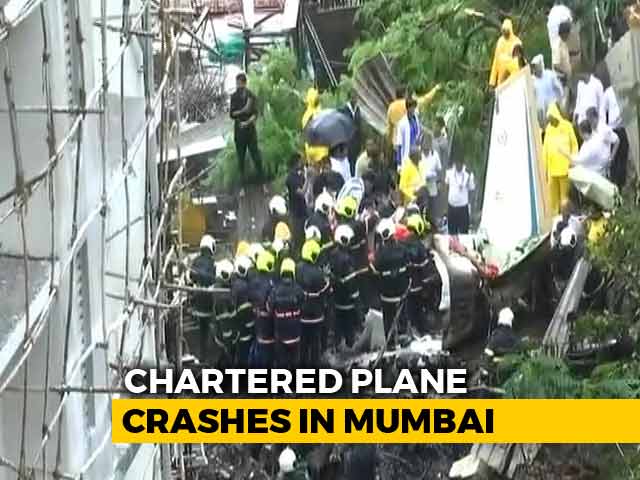 Small Plane Crashes Into Mumbai Construction Site, 5 Dead