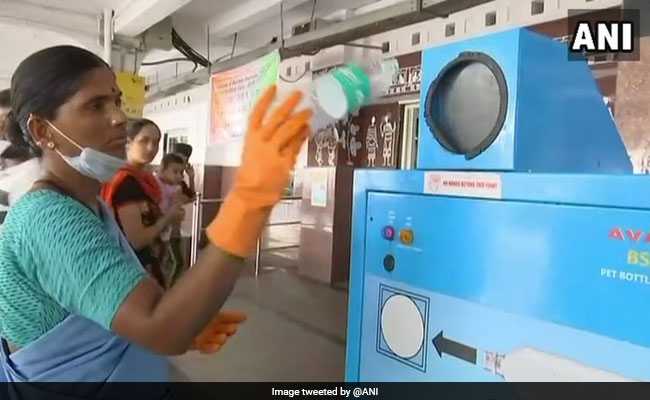 At Hyderabad Railway Stations, Machines To Recycle Waste Plastic Bottles