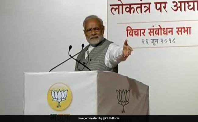 "Nothing Above 'Family' For Congress," Says PM Modi On Emergency