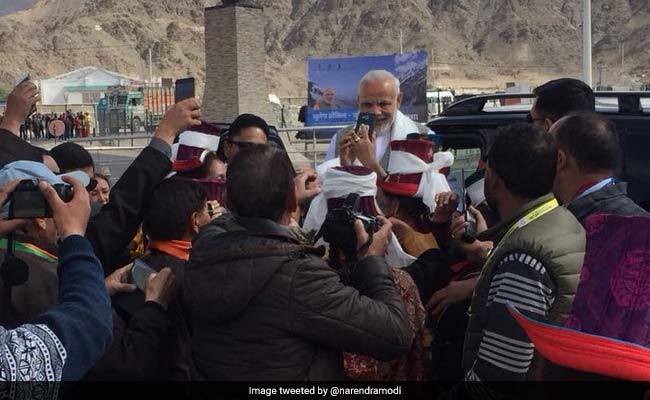 Prime Minister Narendra Modi In Jammu And Kashmir On Day-Long Visit