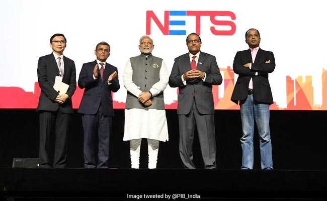 PM Modi Launches Indian Digital Payment Apps In Singapore