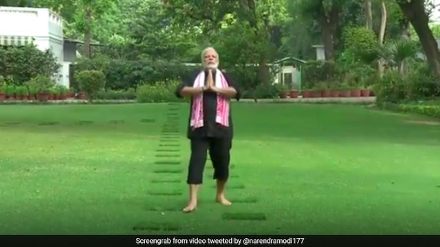 PM Modi says that yoga is the most important aspect of his fitness