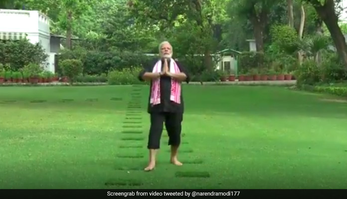 PM Modi says that yoga is the most important aspect of his fitness