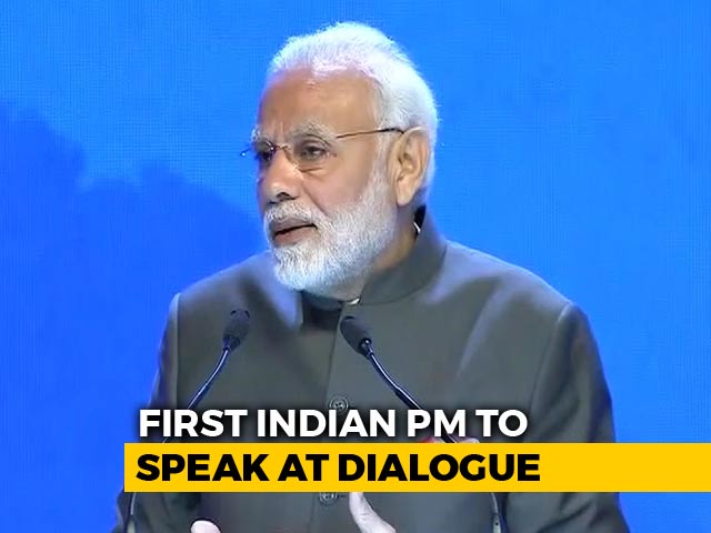 PM Modi Hails "Rising East" At Singapore Shangri-La Dialogue