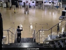 Heavy Rain Floods Port Blair Airport, Operations Affected Heavy Rain Floods Port Blair Airport, Operations Affected