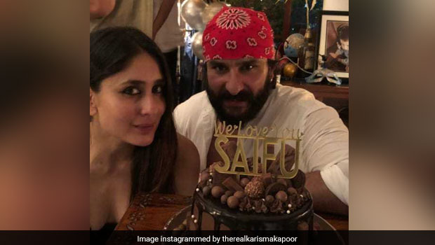 Happy Birthday Saif Ali Khan: The Sacred Games Actor's Cake Looks Like A Delicious Chocolate Explosion! (See Pics)
