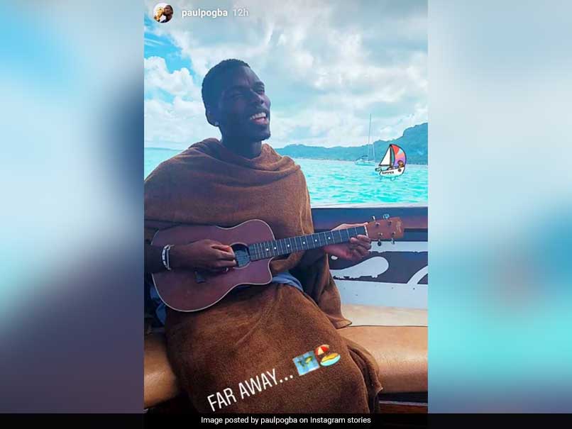 Watch: Paul Pogba Enjoys Holiday "Far Away" With The Haka Dance, Ukulele