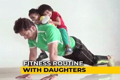Madhya Pradesh Dad's Fitness Routine With Daughters Is Viral Madhya Pradesh Dad's Fitness Routine With Daughters Is Viral