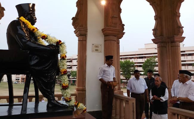 Pranab Mukherjee Calls RSS Founder Kehsav Baliram Hedgewar "Great Son Of India"