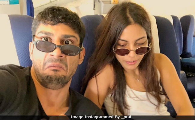 Prateik Babbar's Post For 'Wifey' Sanya Sagar Has Left The Internet Confused