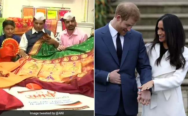 WOW! मुंबई के डिब्बा वालों ने प्रिंस हैरी के लिए पगड़ी, मेगन मर्केल के लिए खरीदी साड़ी
