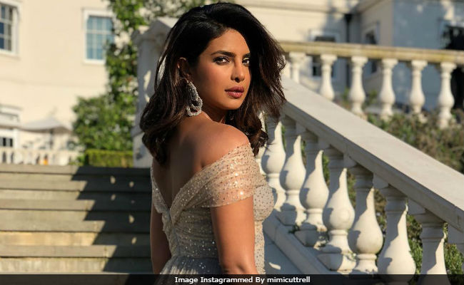 Priyanka Chopra Makes A Gorgeous Appearance At Meghan Markle And Prince Harry's Wedding Reception. See Pics