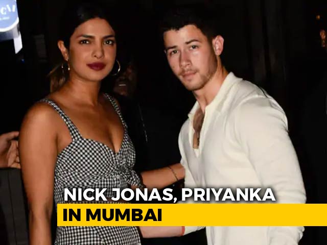 Watch! Nick Jonas & Priyanka Chopra's Night Out In Mumbai
