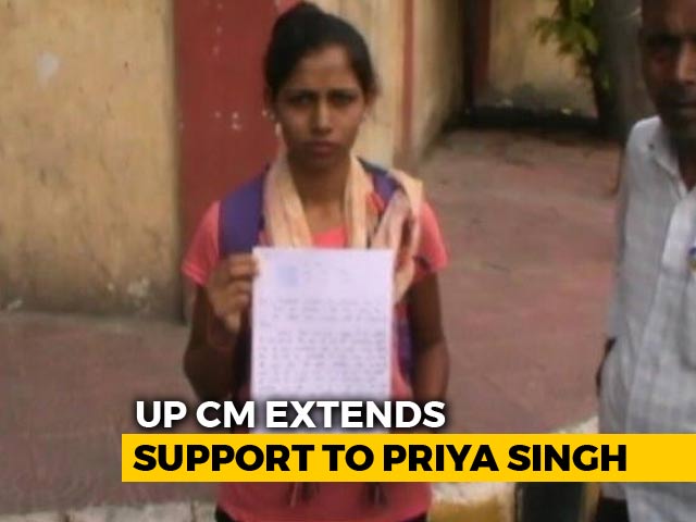 Yogi Adityanath Gives Financial Aid To Shooter Priya Singh