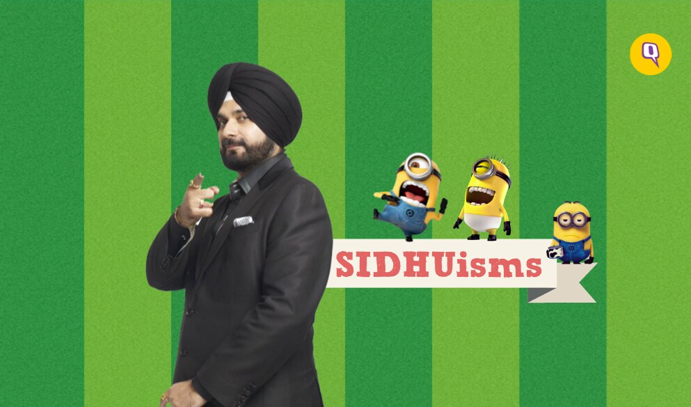 Navjot Singh Sidhu has resigned from the Rajya Sabha. (Photo:<b> The Quint</b>)