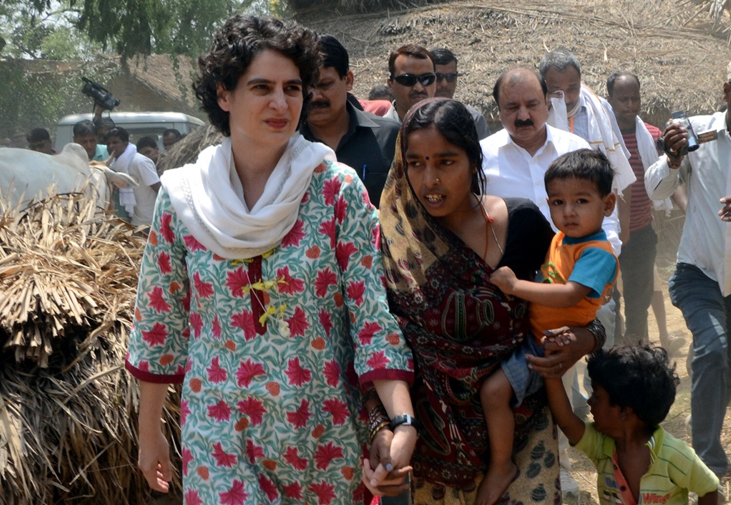 Will the sole trump card of Congress, Priyanka work wonders for the Grand Old Party? (Photo: IANS)