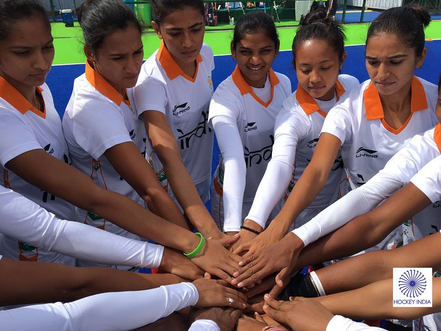 The members of the Indian women's hockey team. (Photo: Facebook/Hockey India)