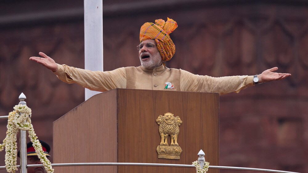 Narendra Modi is the first Chief Minister of any state who was talked about on international platforms. (Photo: AP)