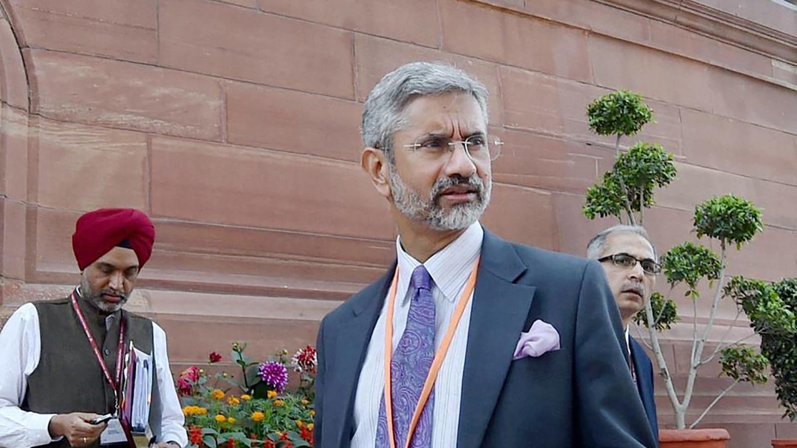 Foreign Secretary S Jaishankar at the Parliament House. (Photo: PTI)