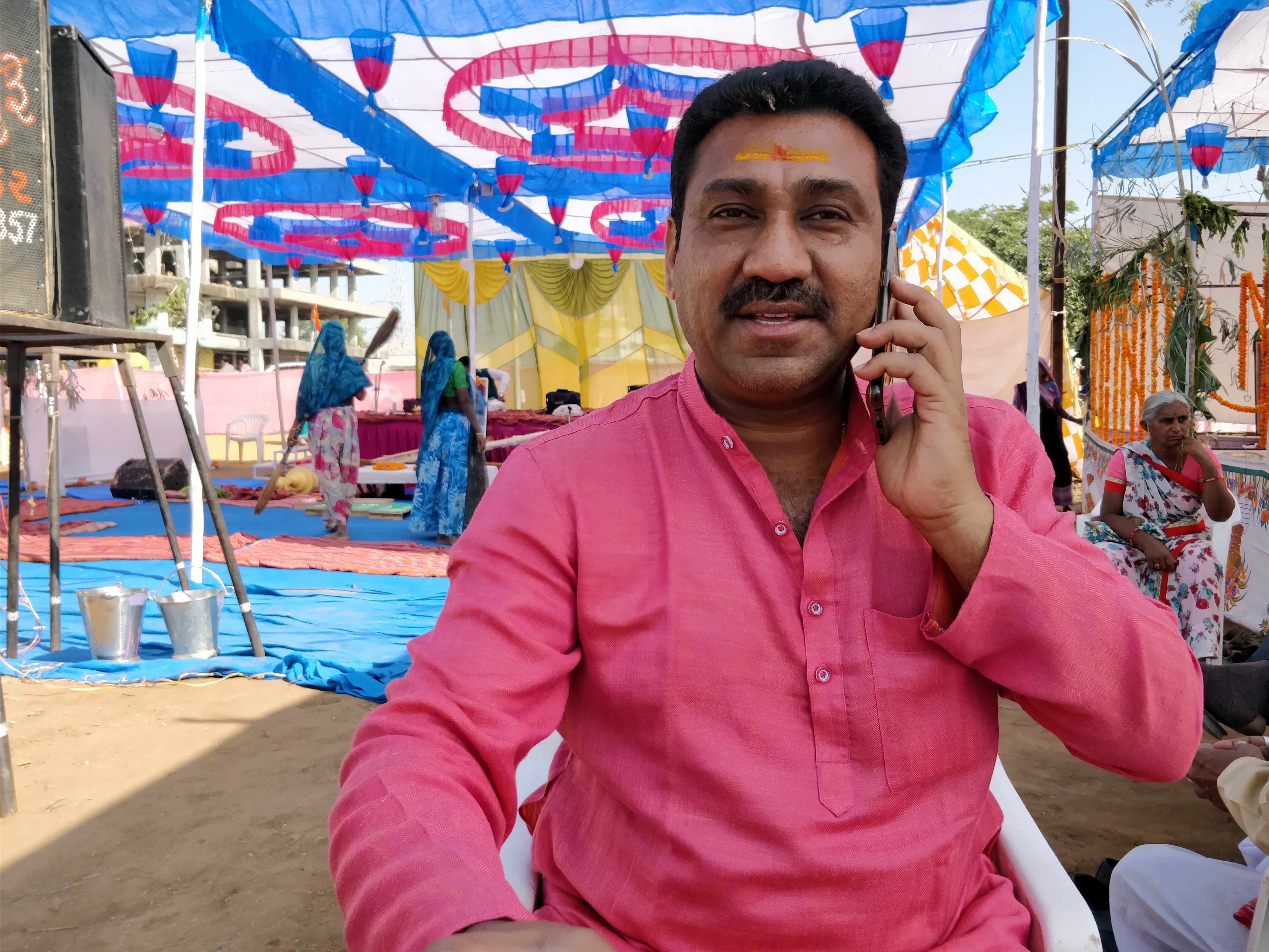 Lalpur gram panchayat deputy sarpanch Ashok Kumar Revabhai Patel.