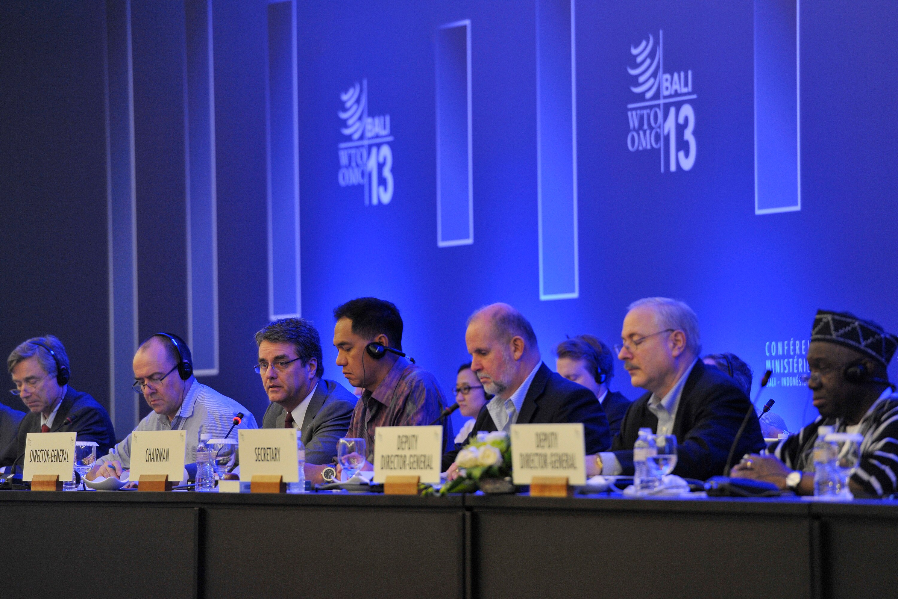 Day 4 of the WTO”s Ministerial Conference, Bali, on December 3, 2013. (Photograph: WTO)