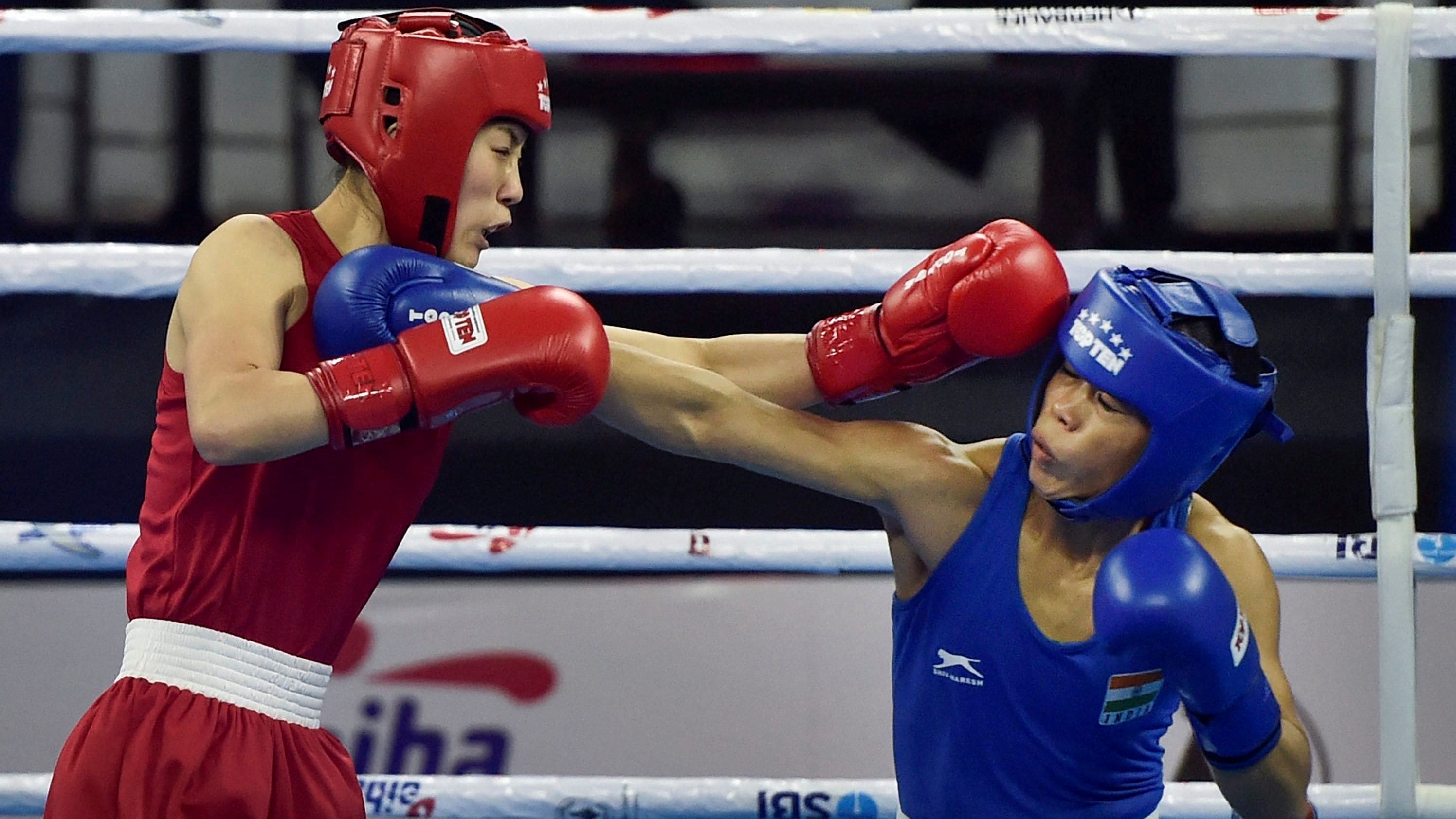In the final, Mary Kom will face Ukraine's Hanna Okhota whom the Indian had beaten in a tournament in Poland this year.