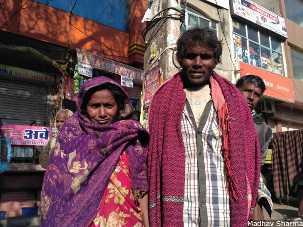 Shanti Devi and her husband Babulal Saini--who sold their farm to pay a debt--now earn Rs 8,000 together, down from Rs 18,000 in 2017. “Two years ago, we would get work for 25 days a month, but now we get only eight to 10 days of work a month,” said Devi.