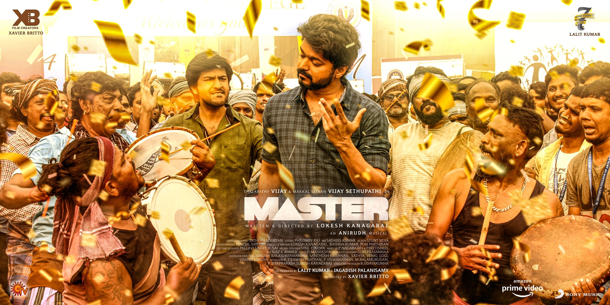 Movie poster of Master. (Source: Twitter, @XBFilmCreators)