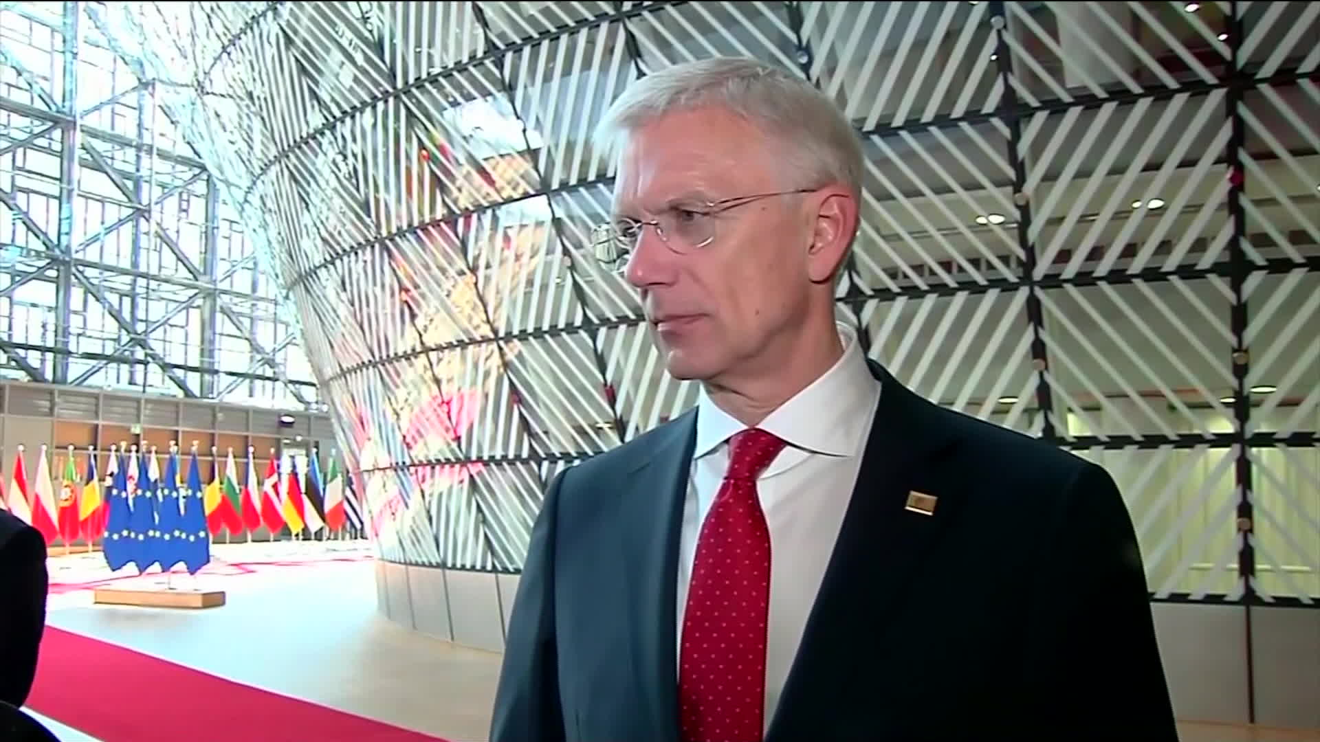 WATCH: Latvia's Krisjanis Karins says the next step “is obviously gas.”Source: Bloomberg