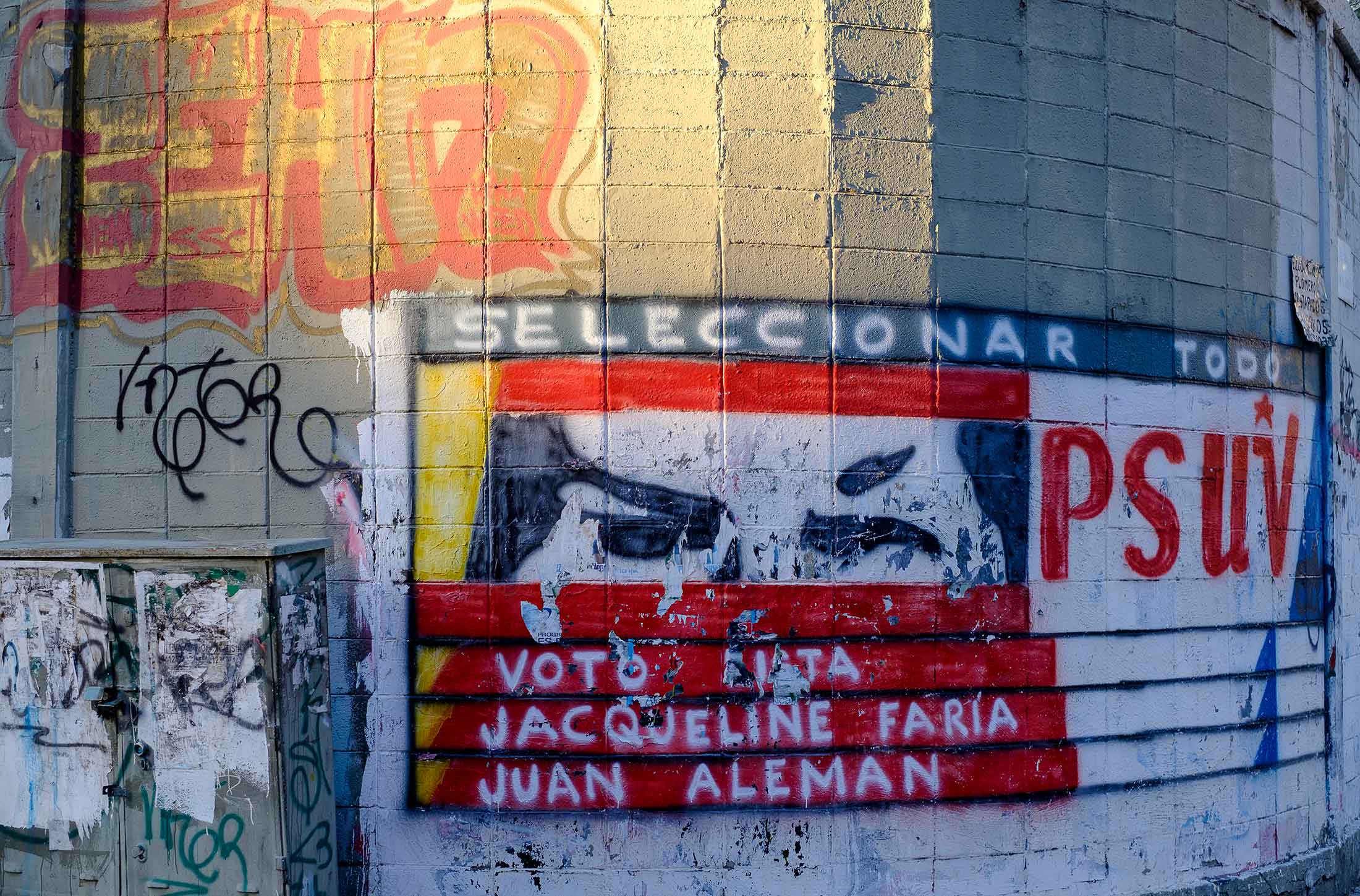 An image of Hugo Chávez's eyes was once posted everywhere.Photographer: Thierry Monasse/Getty Images