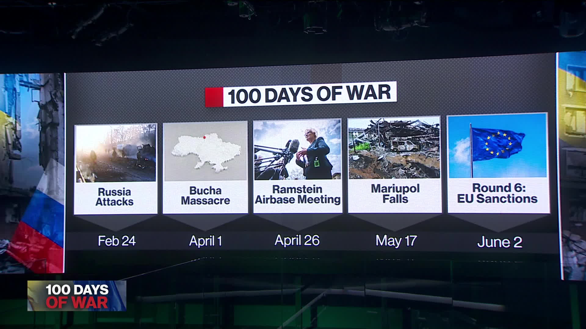 WATCH: Marking 100 days since President Vladimir Putin launched the invasion of Ukraine.